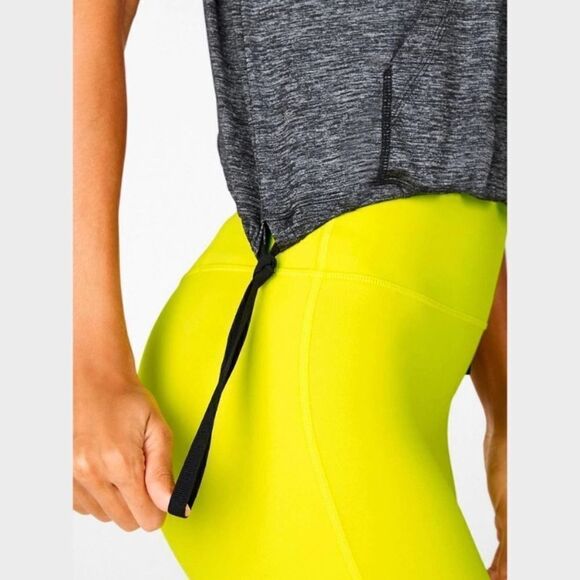 Fabletics Bea Short-Sleeve Hoodie Grey Size Small - Picture 2 of 7